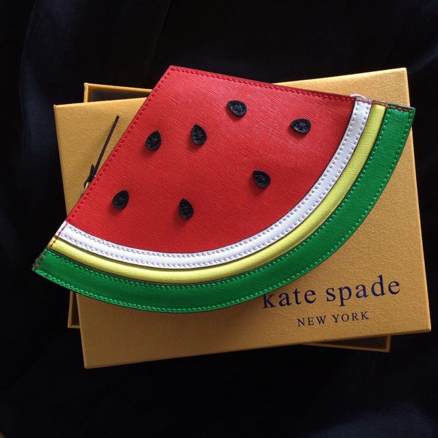 Kate spade watermelon clutch online