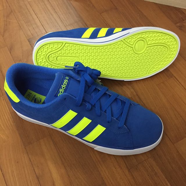 BN Adidas Neo Blue Ortholite Sneakers 