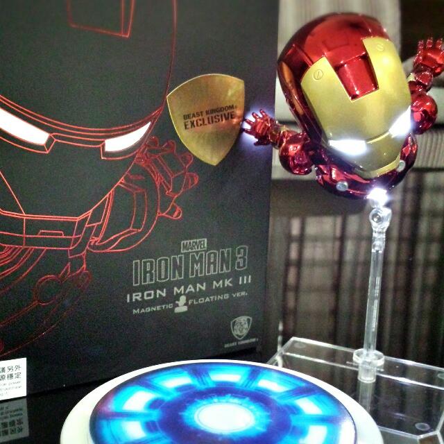 Egg Attack Iron Man Mark III Floating Version, Hobbies & Toys