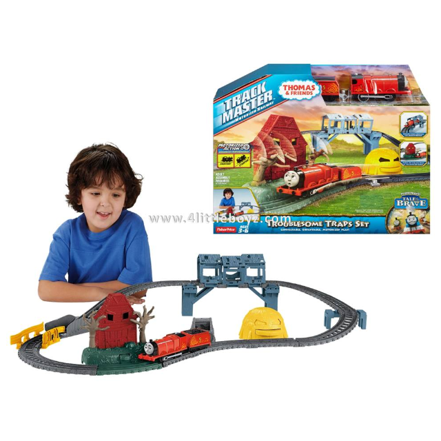 trackmaster troublesome traps set