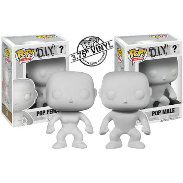 Funko Pop Custom Diy Vinyl Do It Yourself Male Female Hobbies Toys Toys Games On Carousell