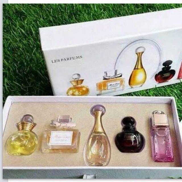 Perfume Mini Set DIOR, Beauty & Personal Care, Fragrance & Deodorants ...