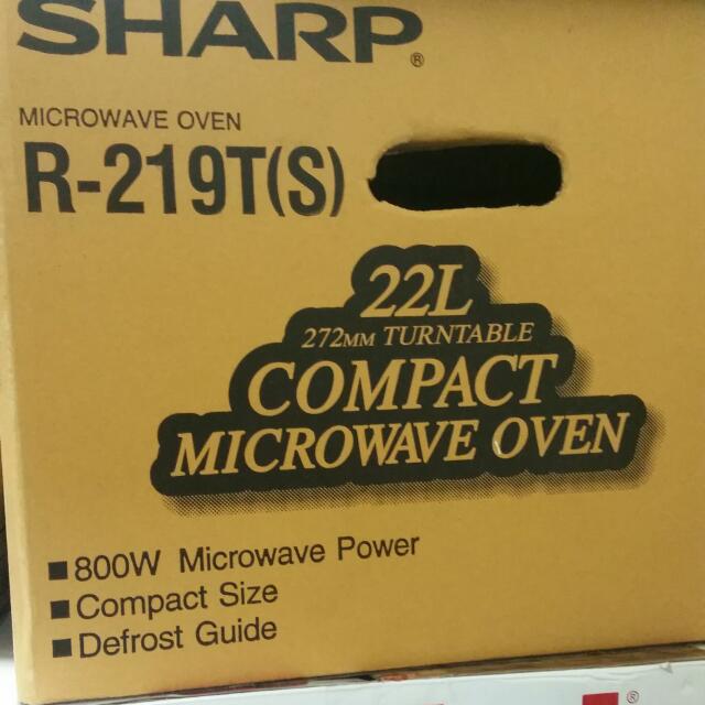 Sharp Microwave Oven, TV & Home Appliances, Kitchen Appliances, Ovens ...