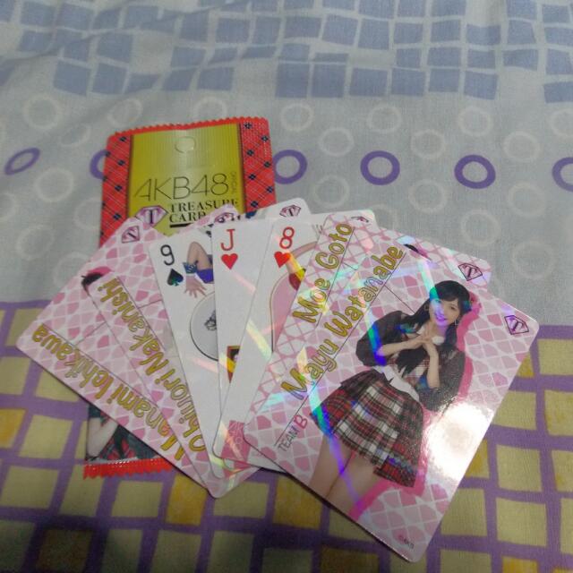 AKB48 Treasure Cards, Hobbies & Toys, Memorabilia & Collectibles