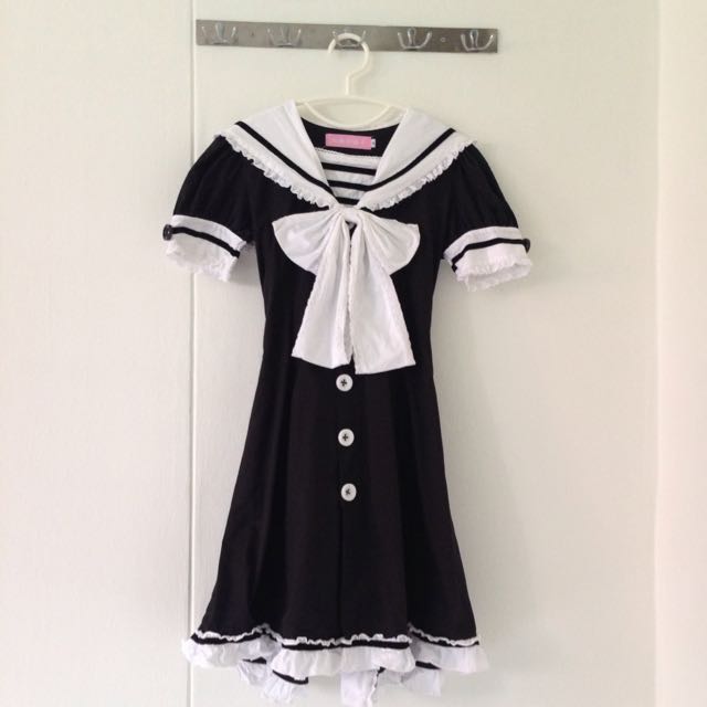 Black sailor dress clearance