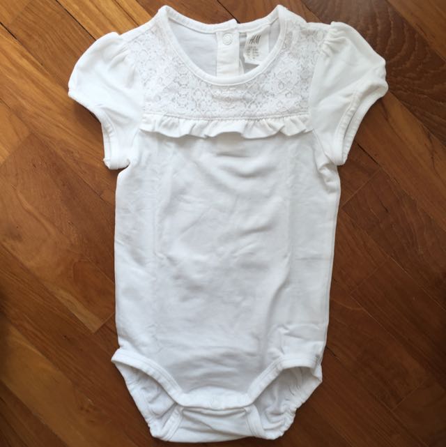 H&M Baby Onesie, Babies & Kids, Babies & Kids Fashion on Carousell