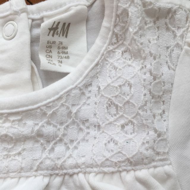 H&M Baby Onesie, Babies & Kids, Babies & Kids Fashion on Carousell