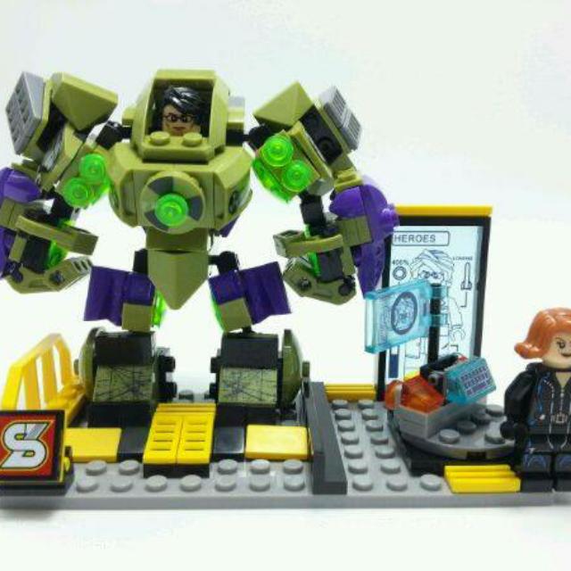 hulk mech lego