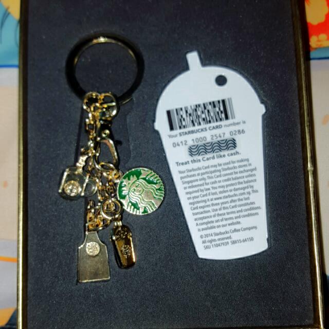 starbucks keychain