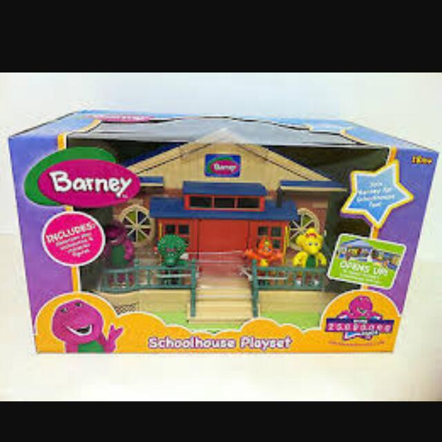 Barney Schoolhouse Playset