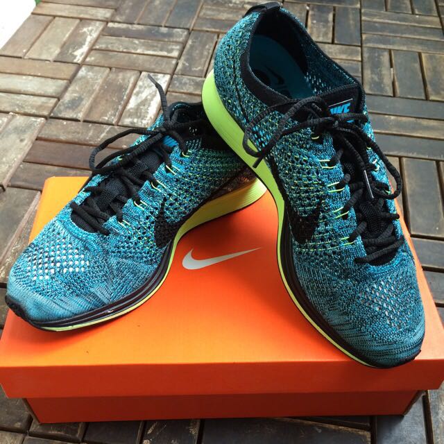 Nike flyknit hot sale racers blue lagoon