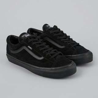 Pre-Owned WTAPS x Vans Vault OG Style 36 LX ( Black ) US11 *pig skin linings