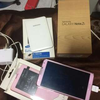 Samsung Note 3 Pink