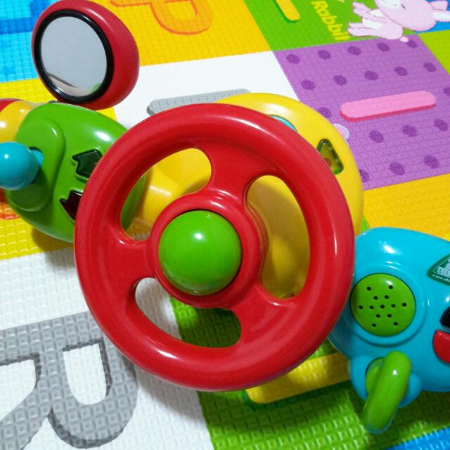 Clip on steering 2025 wheel for stroller