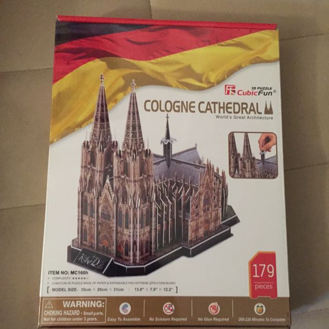 CubicFun 3D Puzzle, Hobbies & Toys, Toys & Games on Carousell