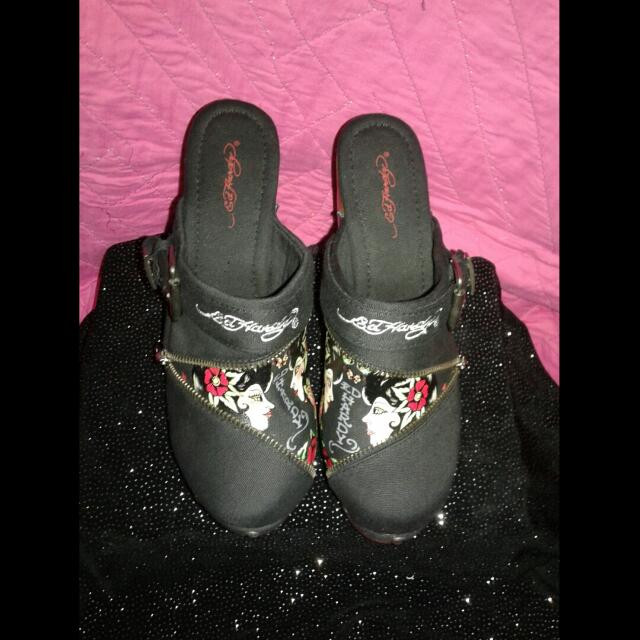 ed hardy clogs