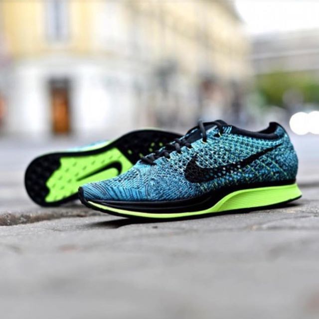 flyknit racer blue lagoon