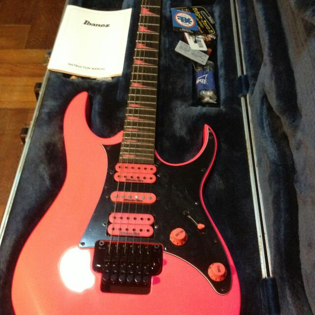 Ibanez rg top 25th anniversary pink