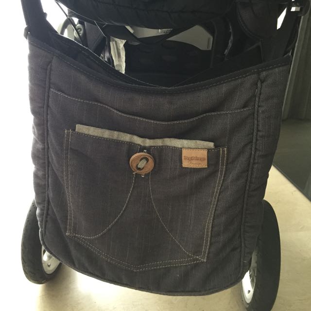 Peg Perego GT3 3 Wheeler Stroller/pram/buggy (denim), Babies & Kids