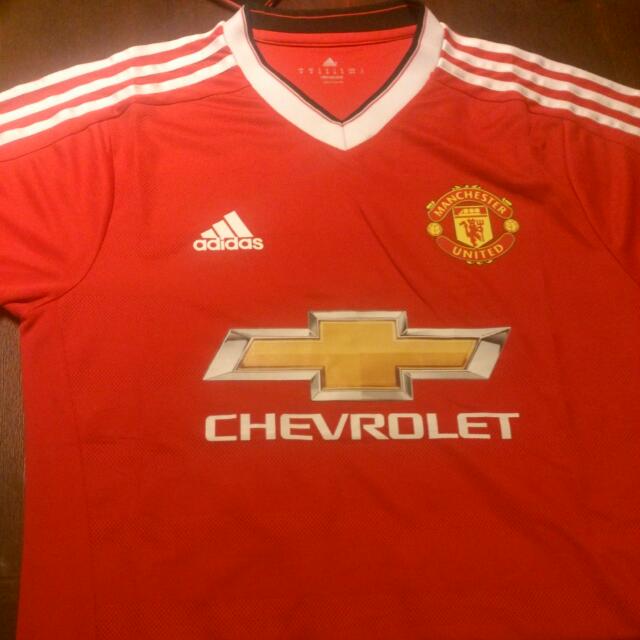 Manchester United Home Kit 2015 16 Adizero Jersey Sports On Carousell