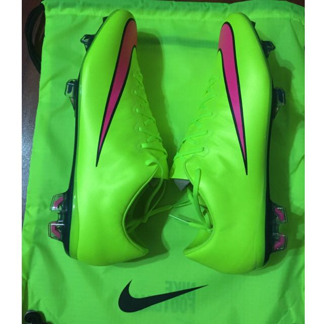 Nike mercurial vapor x electric green clearance