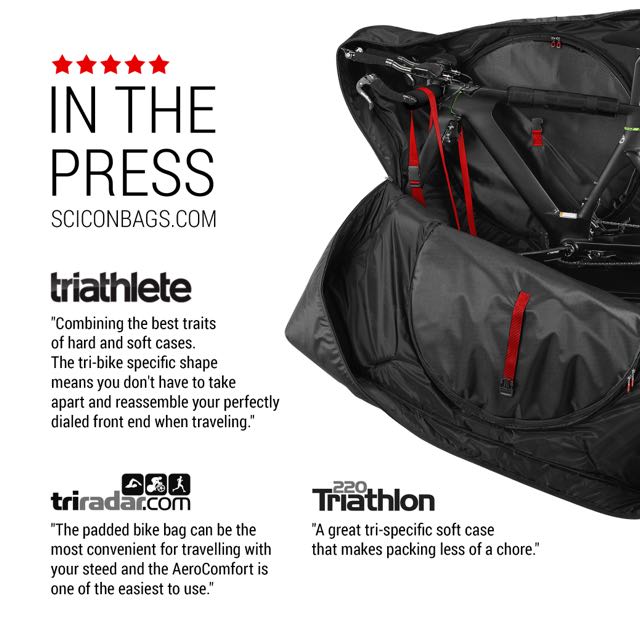 Scicon Triathlon Bike Travel Bag, Sports Equipment, Bicycles & Parts
