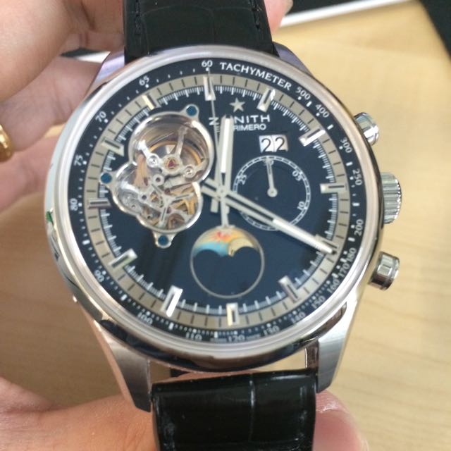 Zenith El Primero Open Heart Moonphase Men S Fashion On Carousell