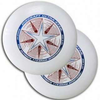 White Ultrastar Frisbee