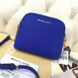 Michael Kors Cindy Large Crossbody (Electric Blue)