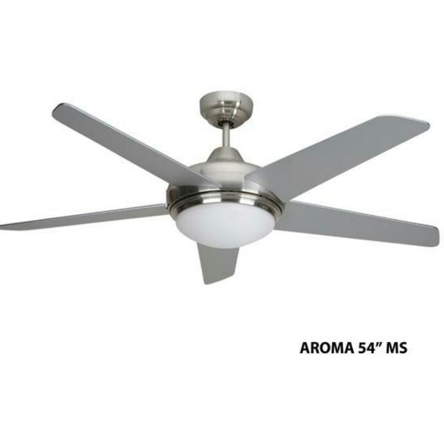 Free Installation Fanco Aroma 54 Ceiling Fan Furniture Home Photo