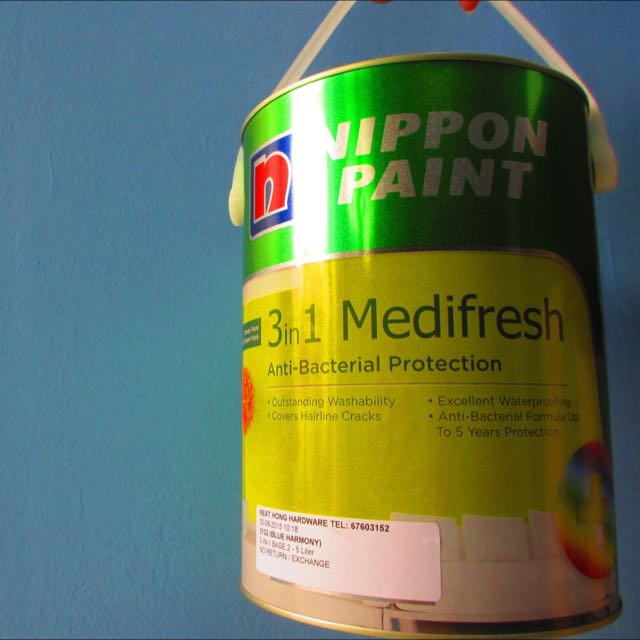 Nippon Paint (Brand New) Blue Harmony 3132, Furniture & Home Living