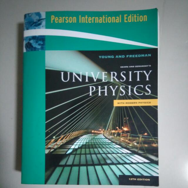 sears and zemanskys university physics 12th edition