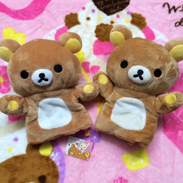 San x Rilakkuma Hand Puppet Hobbies Toys Toys Games on Carousell