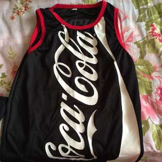 Coca Cola Jersey... free size, brand new.