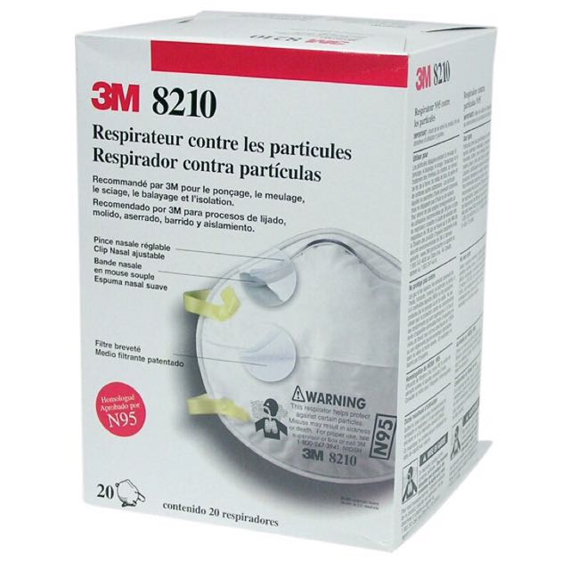 Bnib 3m N95 Mask For Children 8110 Adults 8210 Everything - 