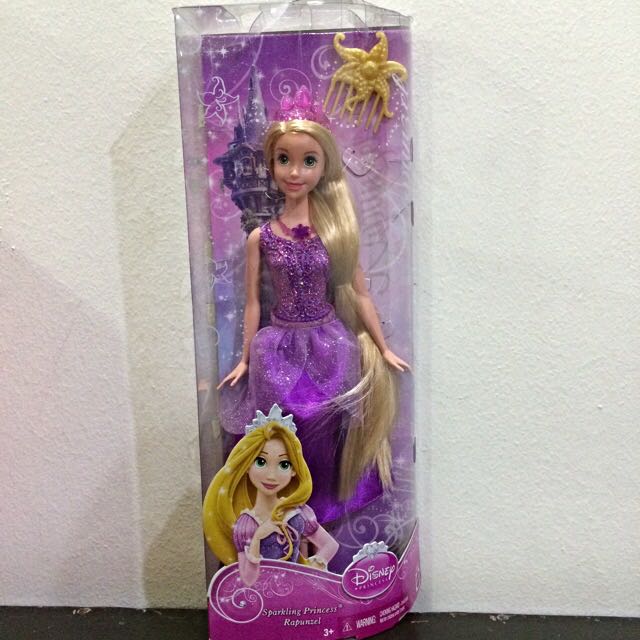 BNIB SPARKLING PRINCESS RAPUNZEL MATTEL DOLL