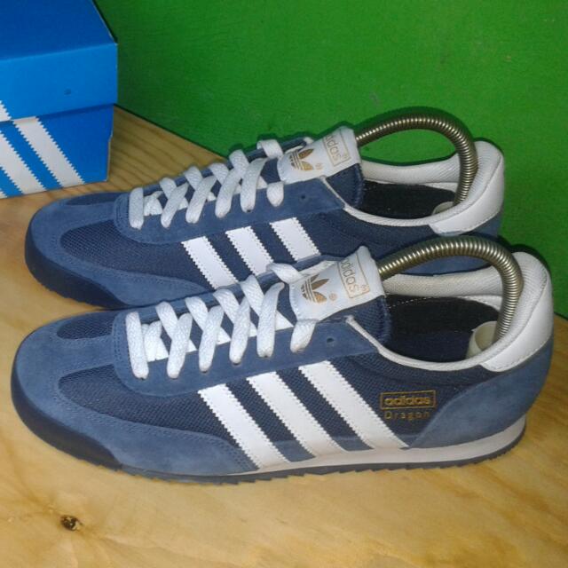 adidas dragon navy blue