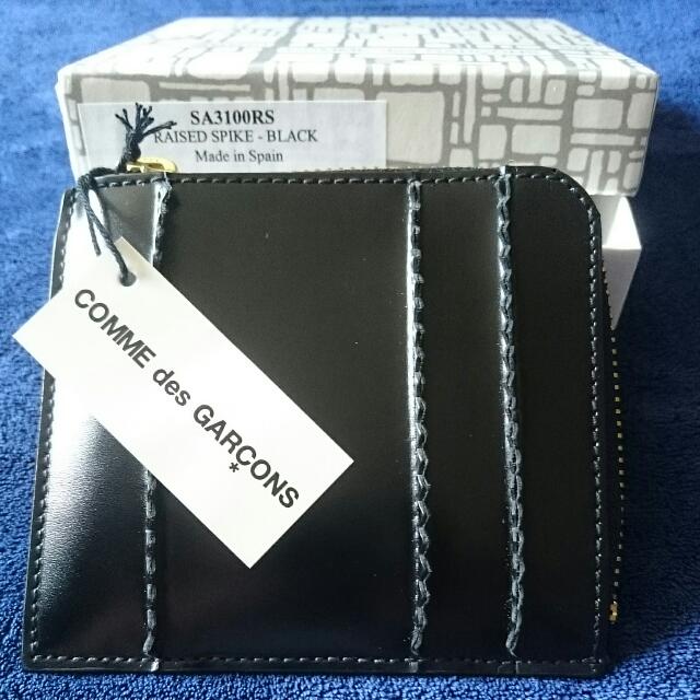 Comme des garcons raised spike wallet cheap