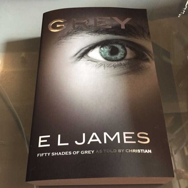 Grey El James Books Stationery On Carousell