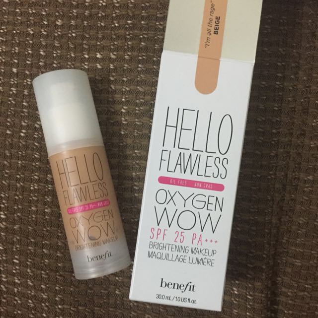 Hello Flawless Oxygen Wow From Benefit 30ml, Beauty & Personal Care