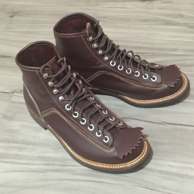 Lone Wolf Boots "Carpenter" Cat's Paw Sole, Men's Fashion on Carousell