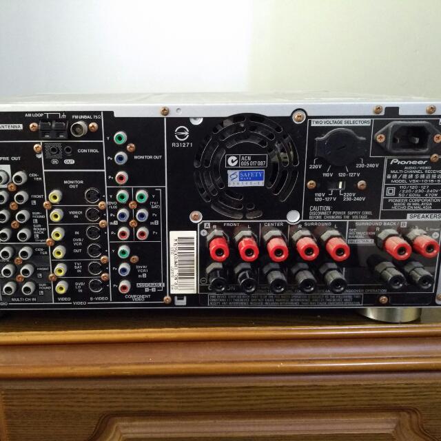 Pioneer Amp 7.1 Home System, Computers & Tech, Parts & Accessories ...