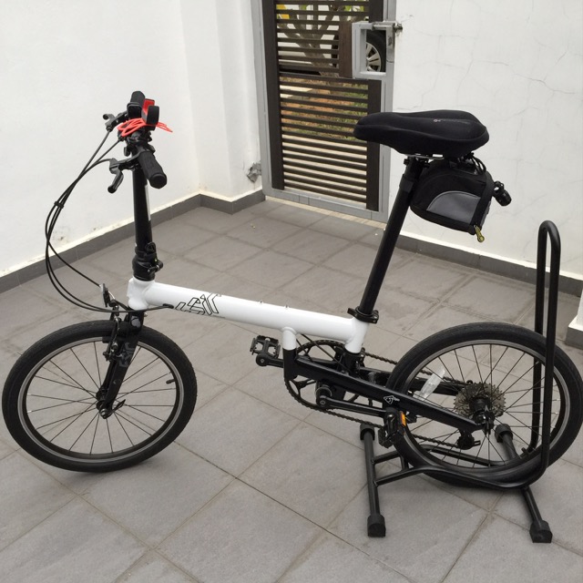 carousell foldable bicycle