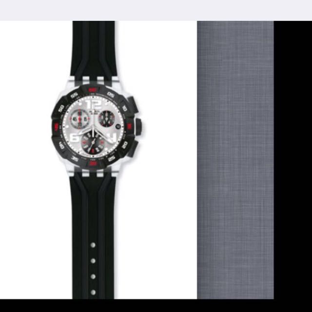 swatch chronograph plastic