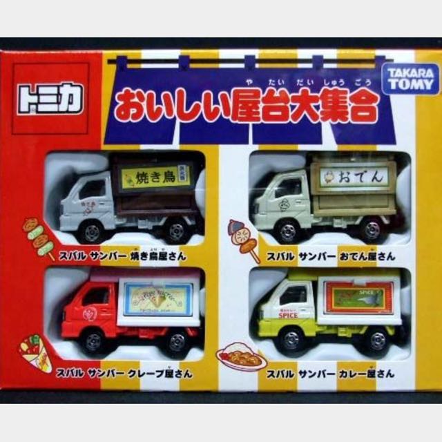 Tomica 屋台車 玩具在旋轉拍賣