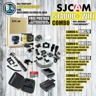SJCAM SJ4000 PLUS COMBO PACKAGE