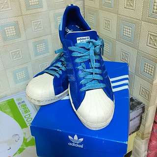 Adidas Kzk Clot聯名限量鞋款-2012經典藍呼吸款（保留中）