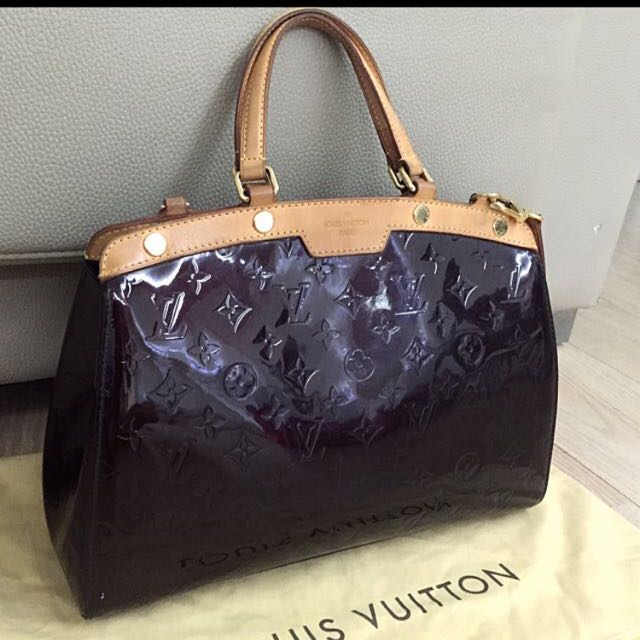 Louis Vuitton Patent Bag Luxury on Carousell