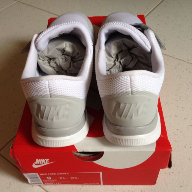 Nike Free Socfly White Men s Fashion Footwear Sneakers on Carousell