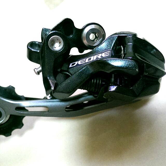 Shimano Deore M592 Shadow 9 Speed Rear Deraileur Sports Equipment